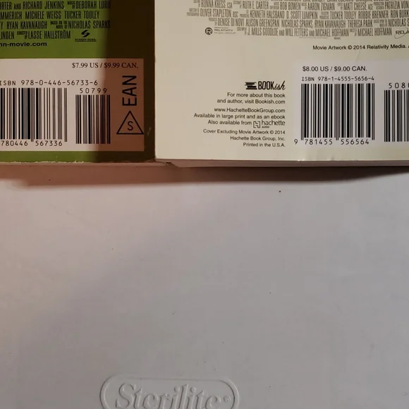 Bundle 5 Paperback Books Author Nicholas Sparks - Picture 4 of 12